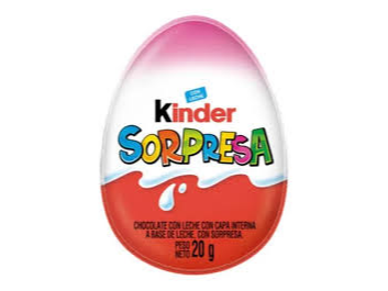 HUEVO KINDER ROSA