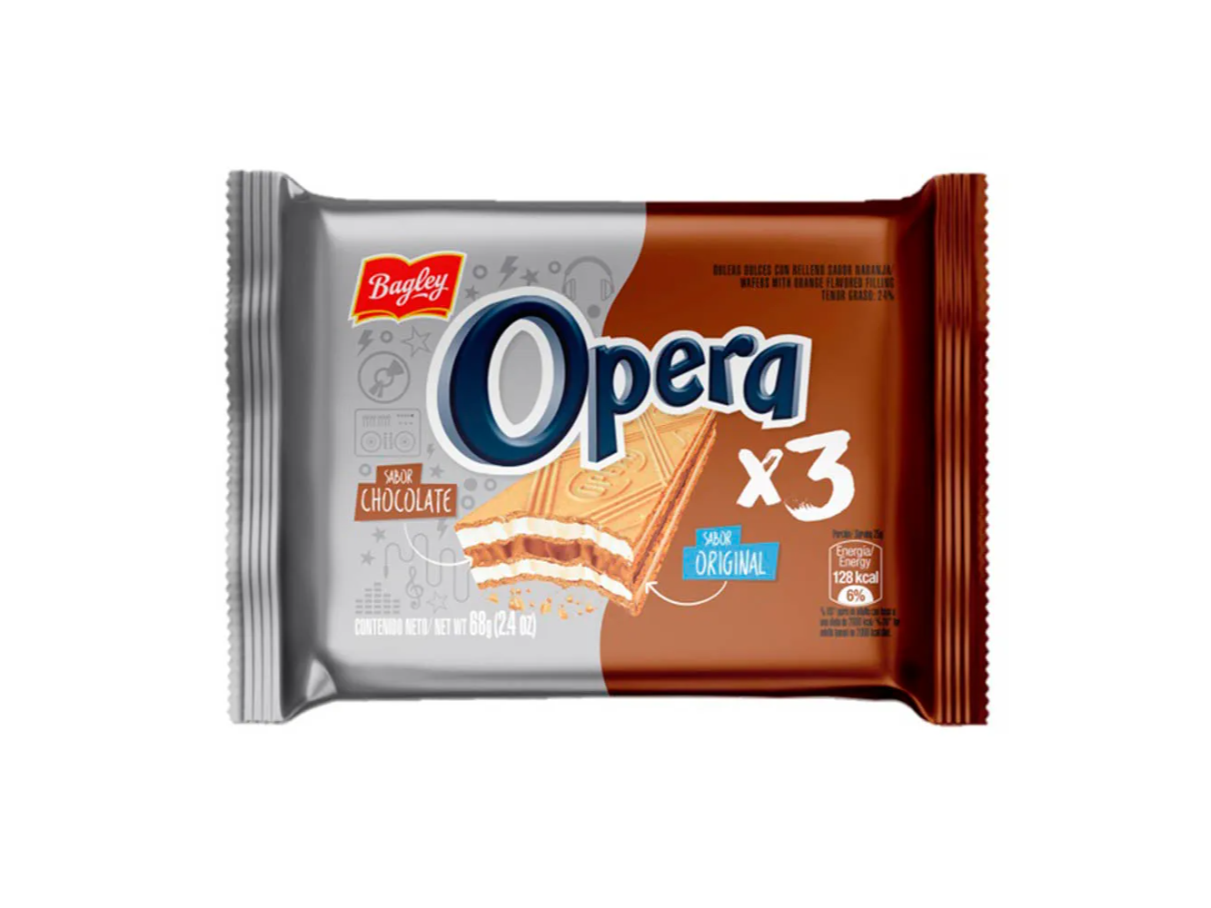 GALL OPERA CHOCOLATE X3