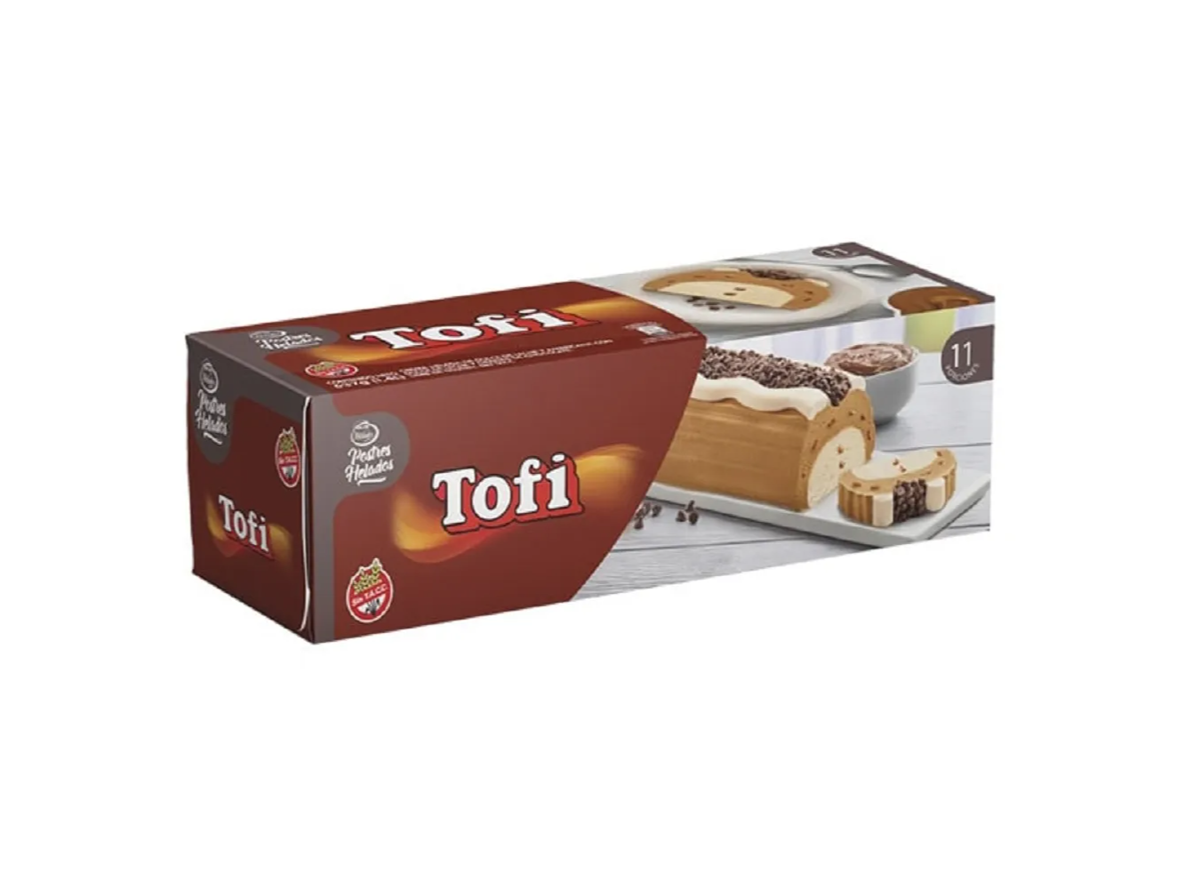 helado postre toffi