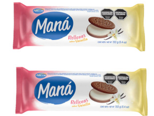 MANA RELLENA VAINILLA