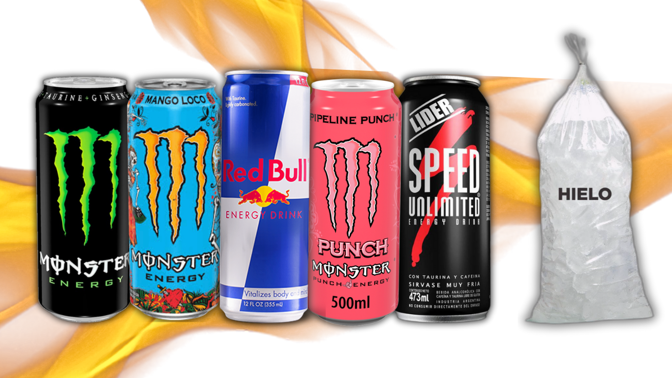 ENERGIZANTES / HIELO