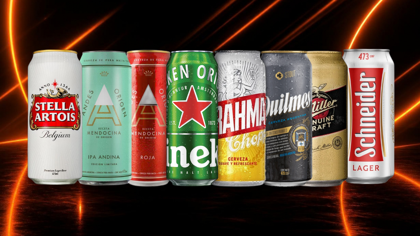 CERVEZAS EN LATA