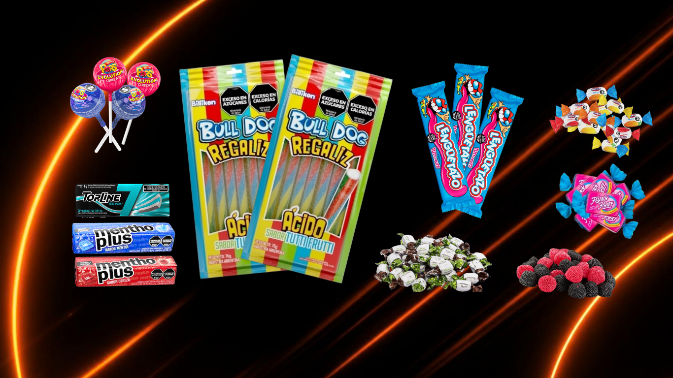 GOMITAS / CHUPETINES / CARAMELOS   CHICLES