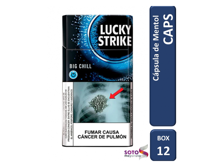 LUCKY STRIKE CAPS (10)