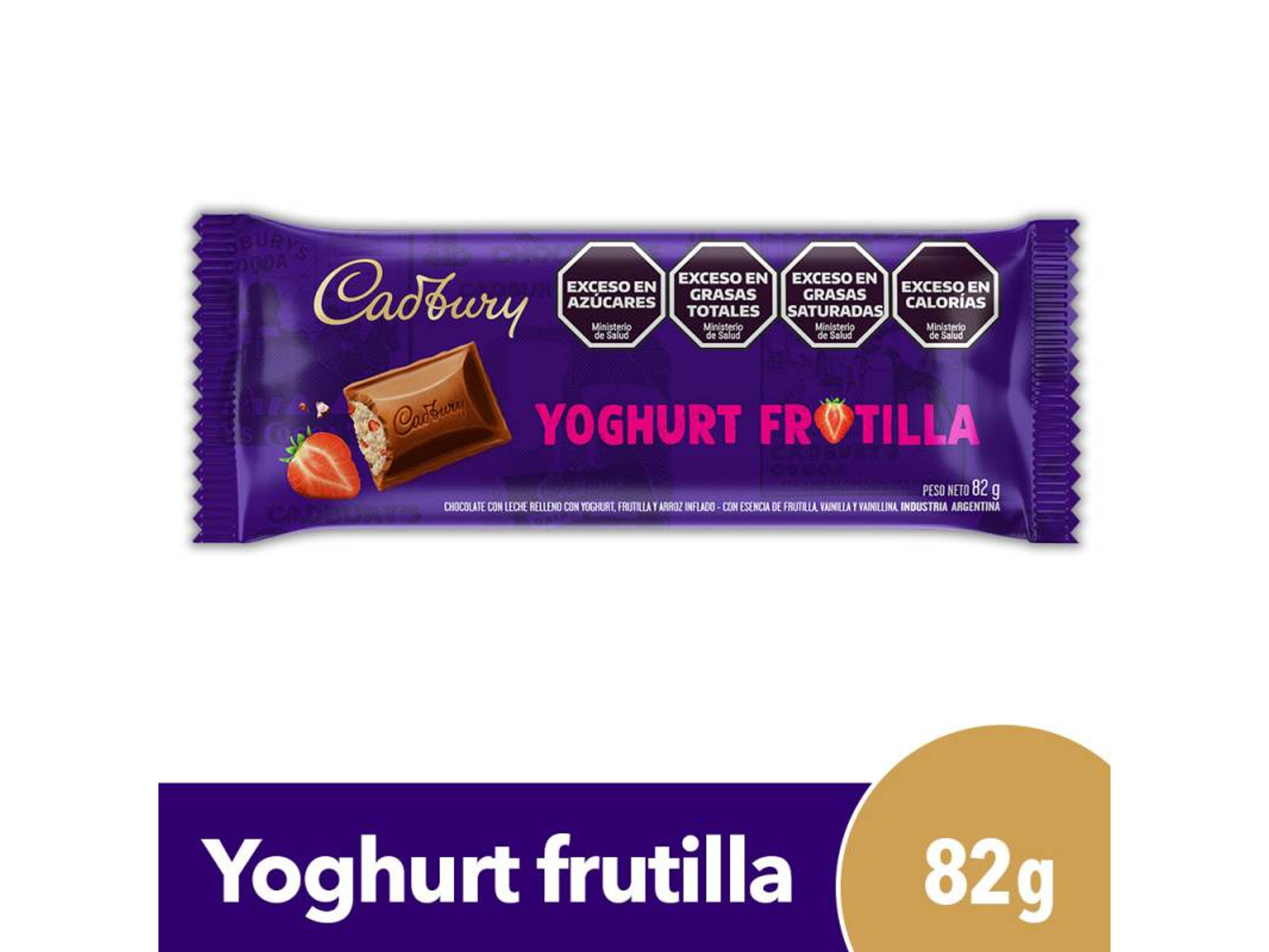 CHOC. CADBURY FRUTILLA