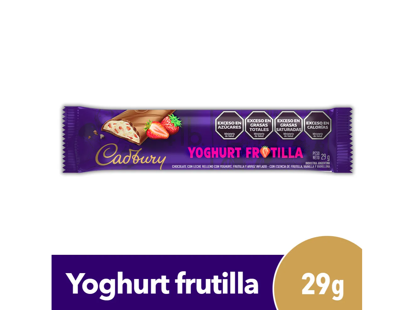 CHOC. CADBURY FRUTILLA
