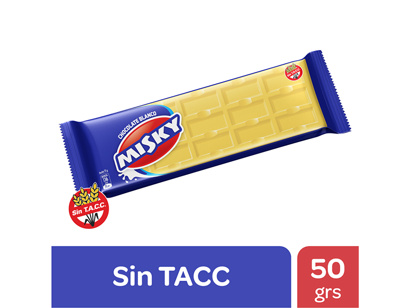 CHOC. MISKY BLANCO