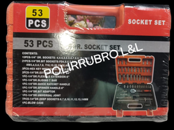 Set de llave tubo 53pcs