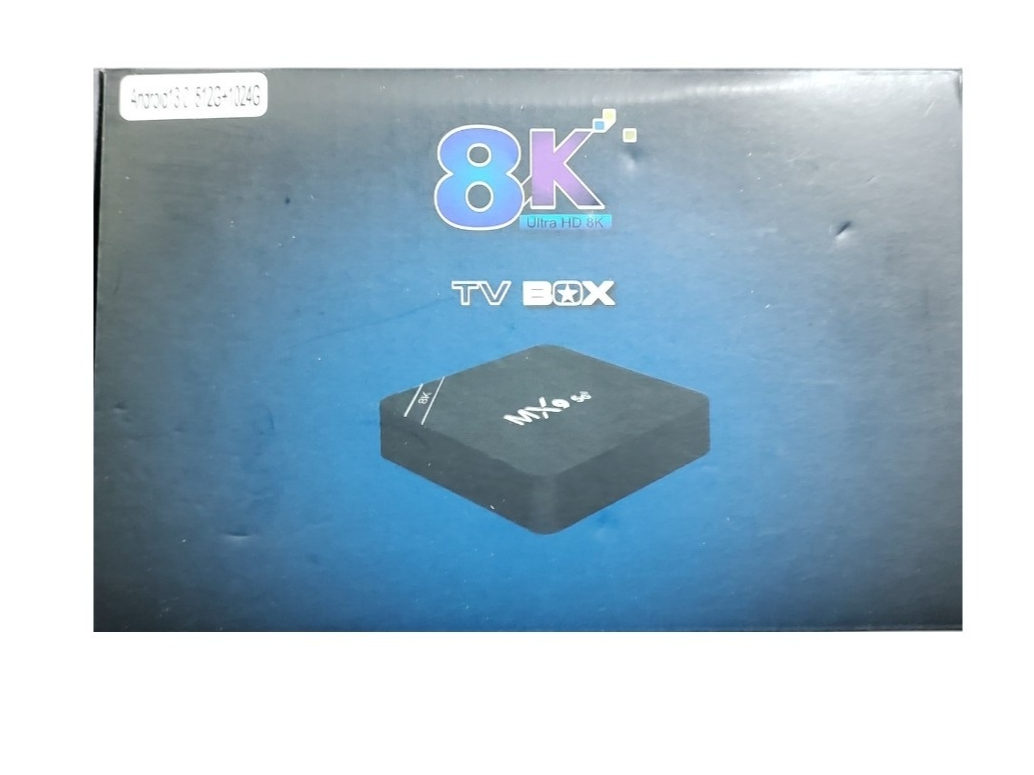 Convertidor Smart tv box ultra HD 8K (caja azul)