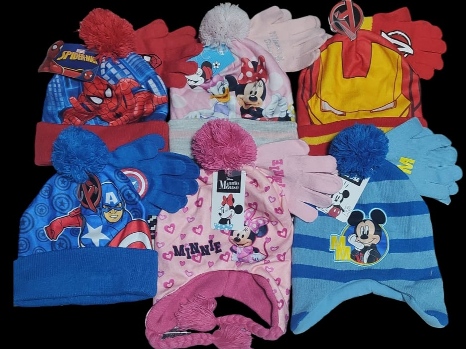 Gorro con guantes infantil