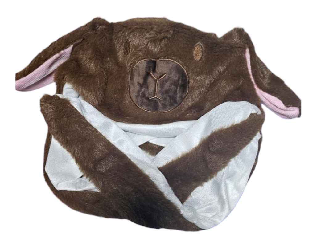 Gorro capibara levanta orejas