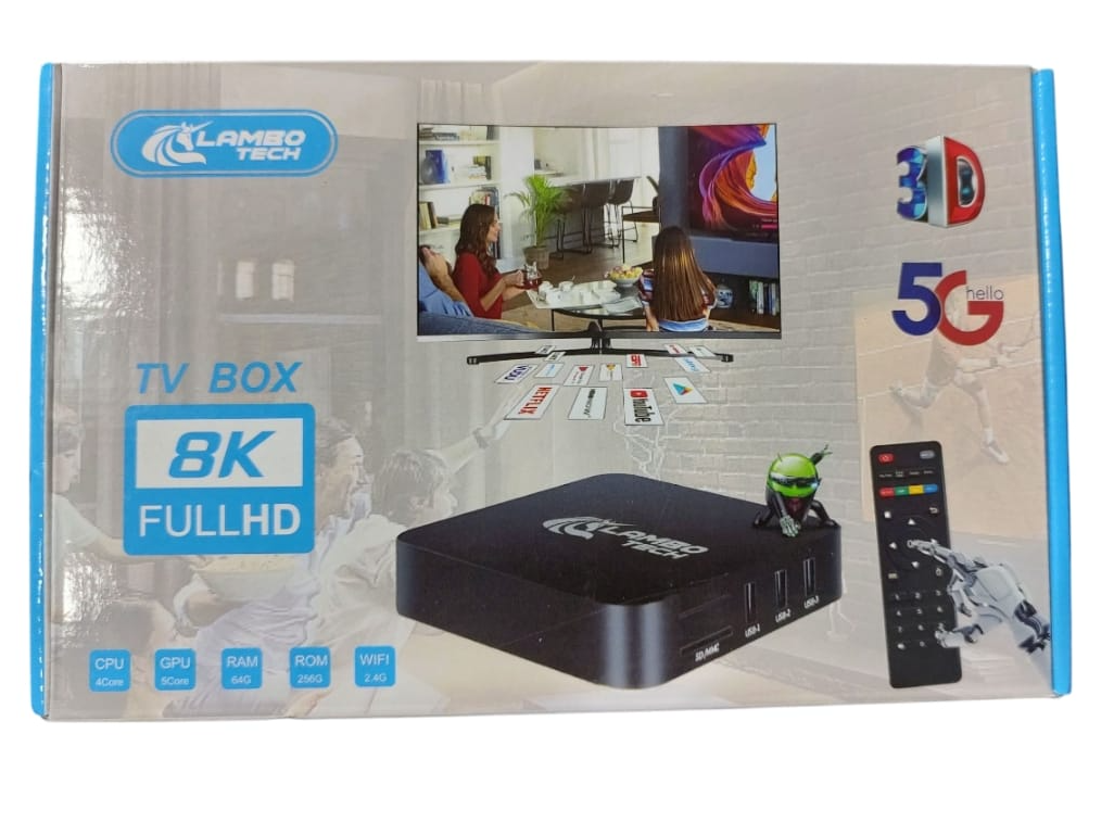 Tv box c/canale gratis