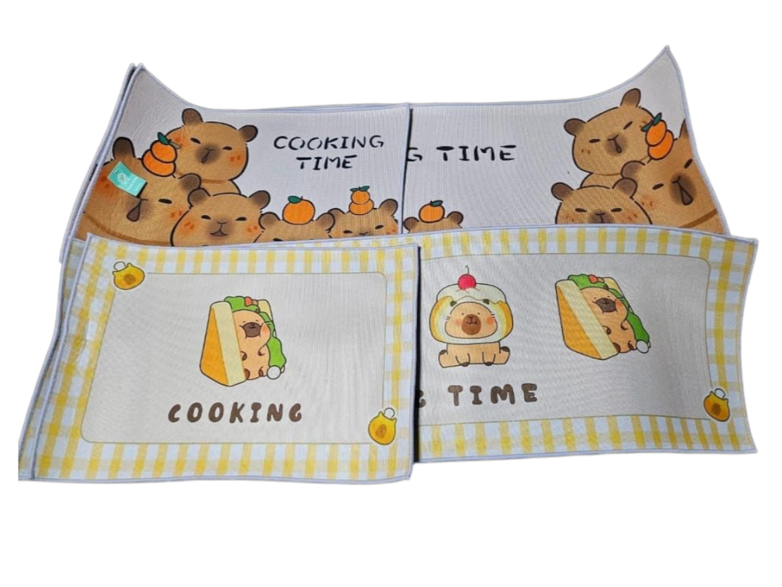 Alfombra capibara 2en1