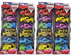 Set autos cars x6