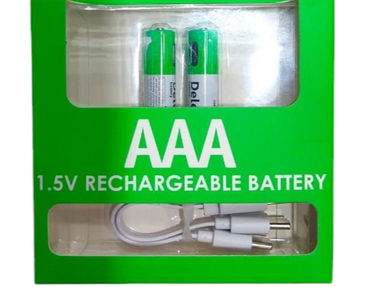 Pilas AAA x2 recargables