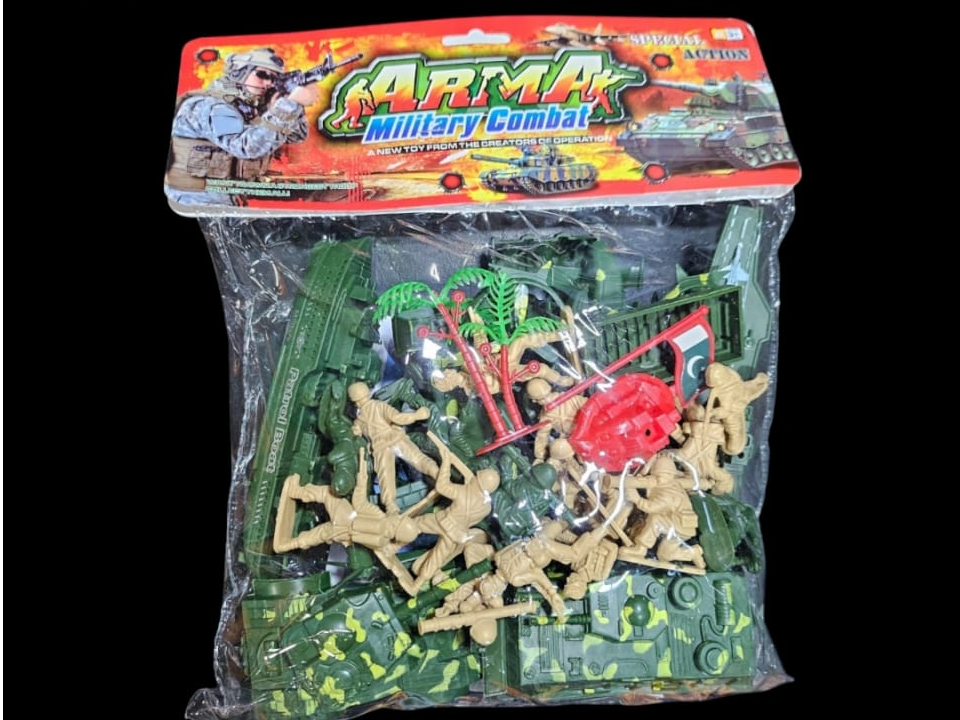 Set soldaditos militar combate