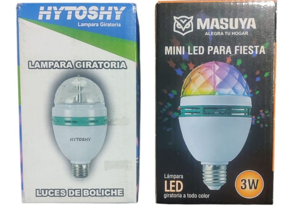 Lampara luz led bolichera