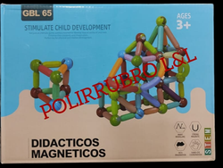 Juego magnetico 64 pcs