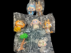 Muñeco labubu animal x unidad