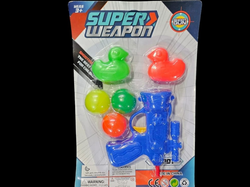 Pistola pelotas y patos