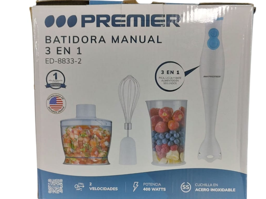 Mixer batidora 3en1.. pica,licua y bate