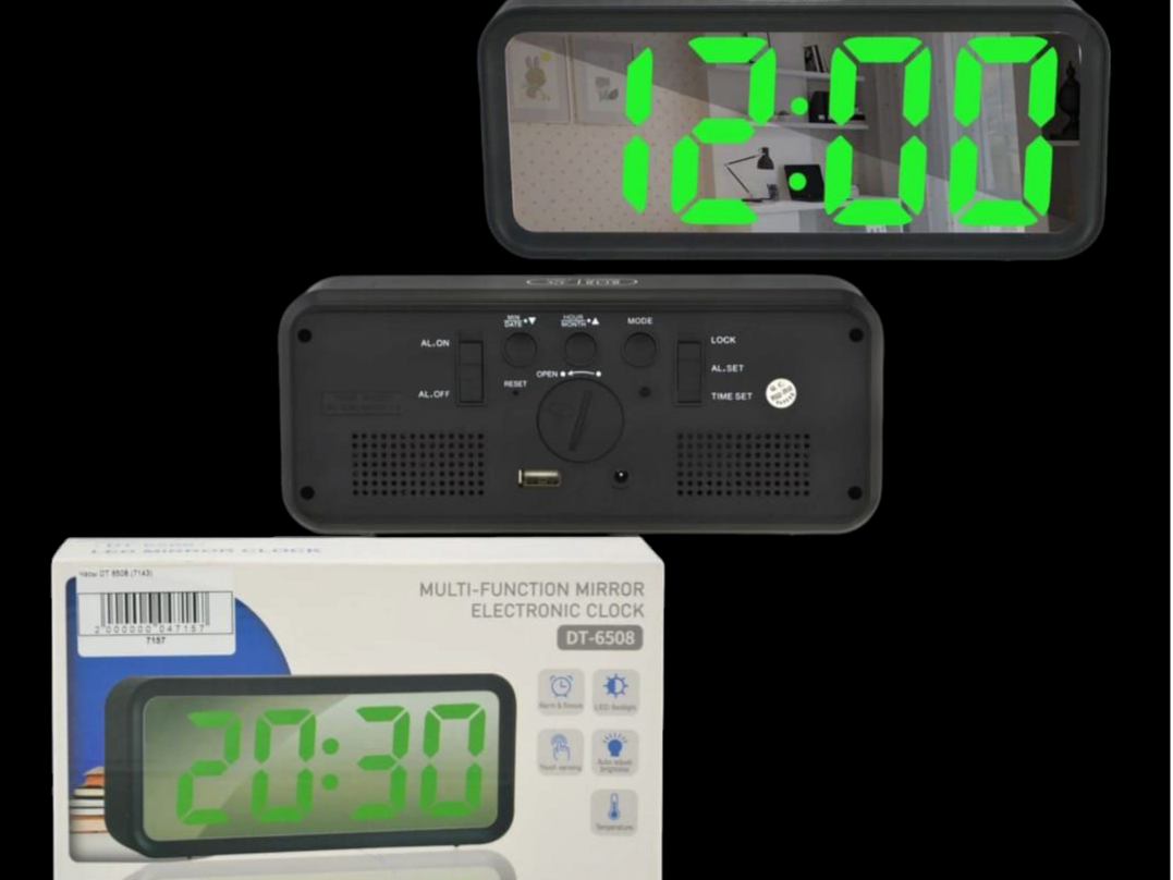 Reloj digital despertador