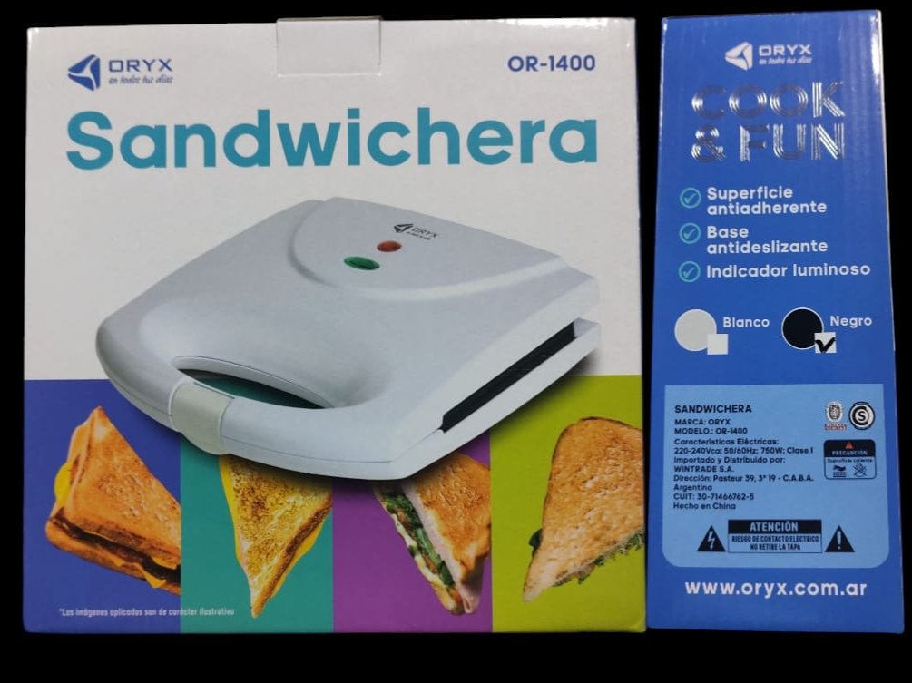 Sandwichera tostadora