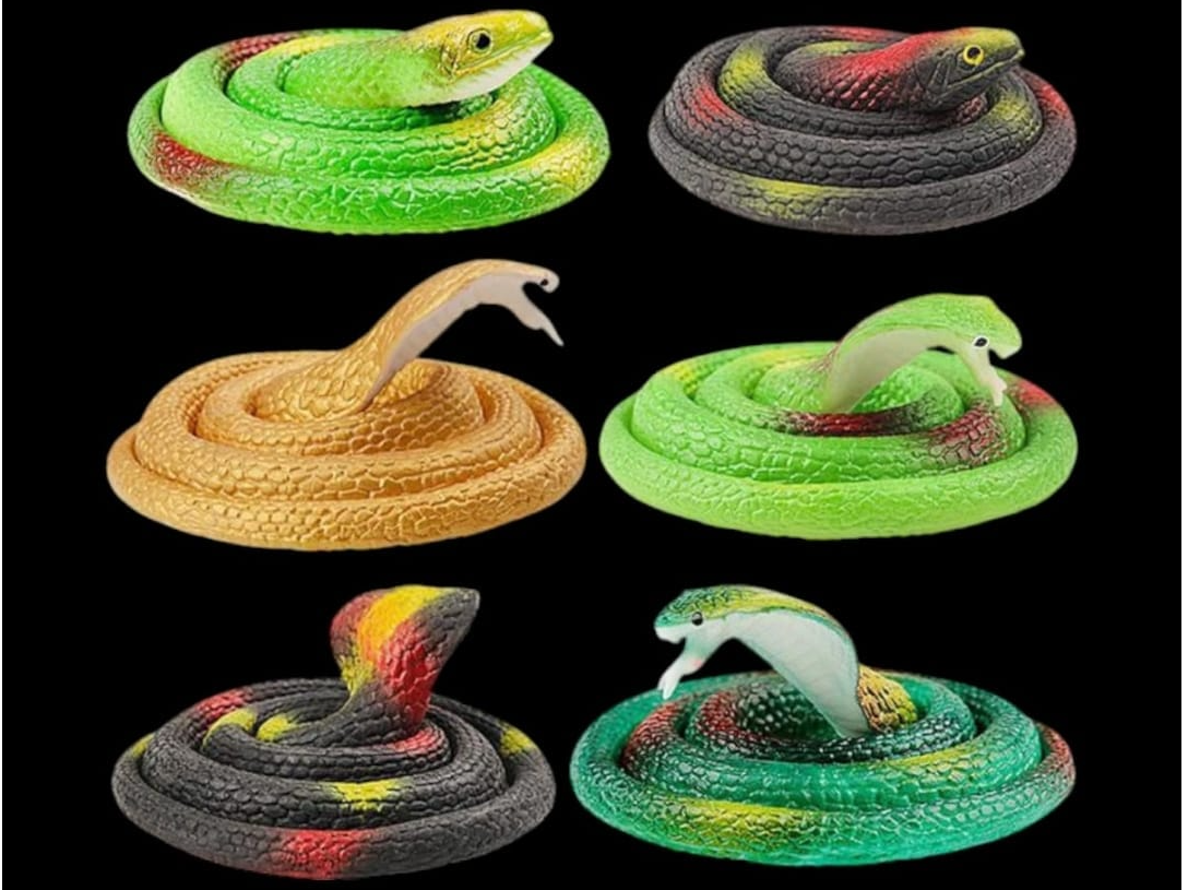 Serpientes de goma
