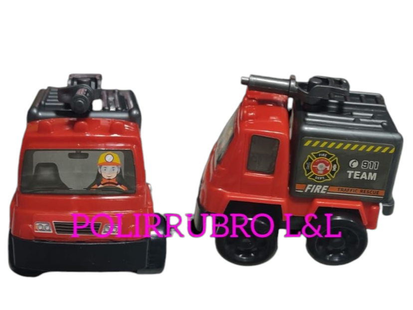 Mini camion de bomberos