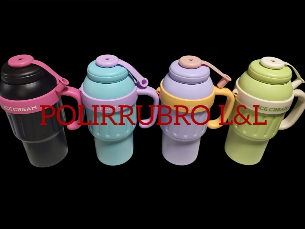 Vaso quencher ice cream termico 1 lts