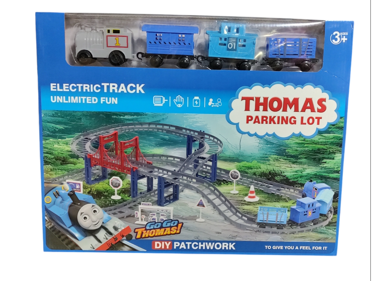 Pista eléctrica de tren thomas