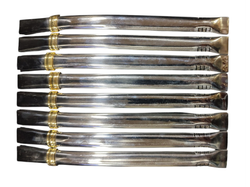 Bombilla chata con dije