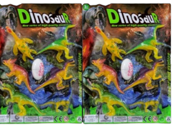 Set dinosaurio x6 + huevo