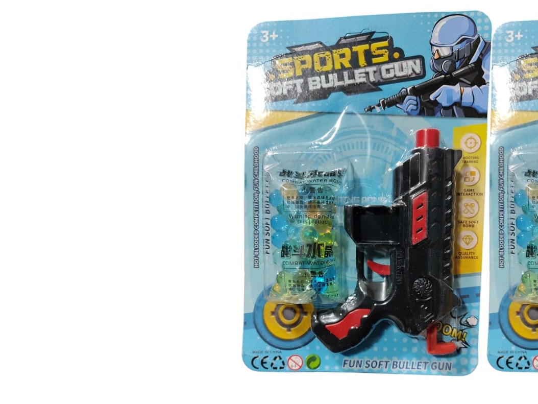 Pistola lanza balines de hidrogel