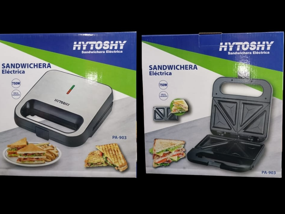 Sándwichera electrica 750w