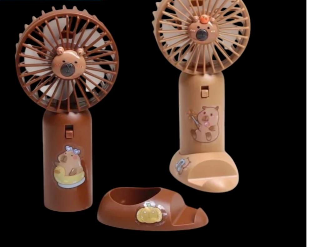 Mini ventilador capibara