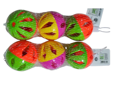 Sonajeros pelota x3