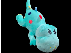 Peluche dinosaurio con manta