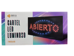 Cartel led (ABIERTO)