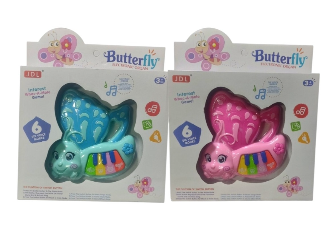 Piano musical mariposa