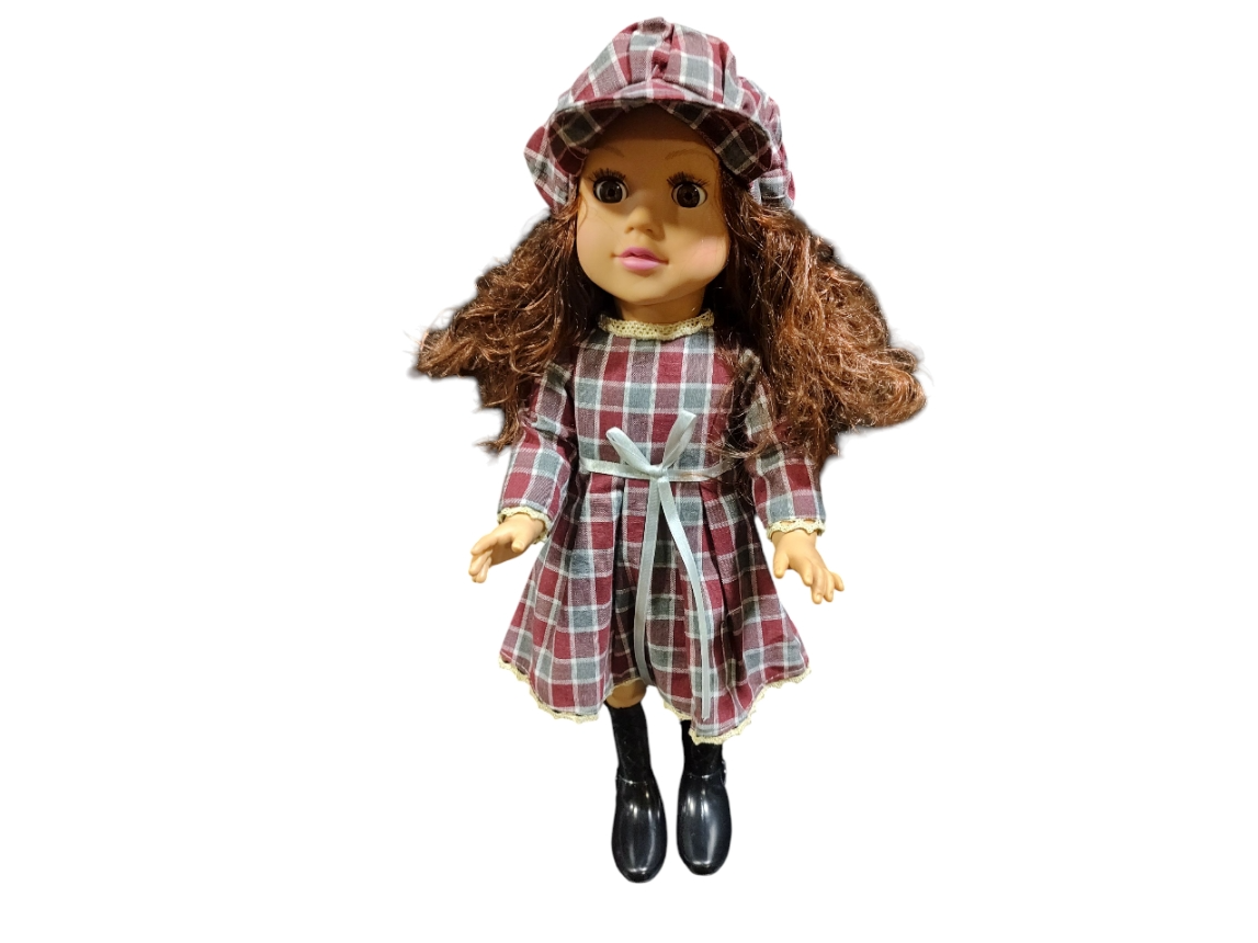 Muñeca "may may" c/botas 46 cm y sonido