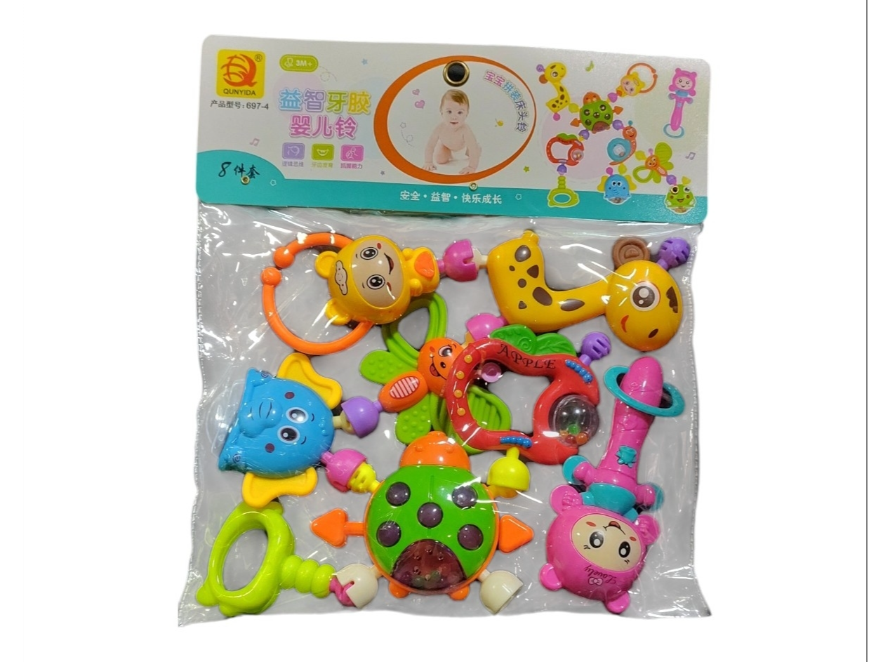 Set sonajeros x 7 pcs