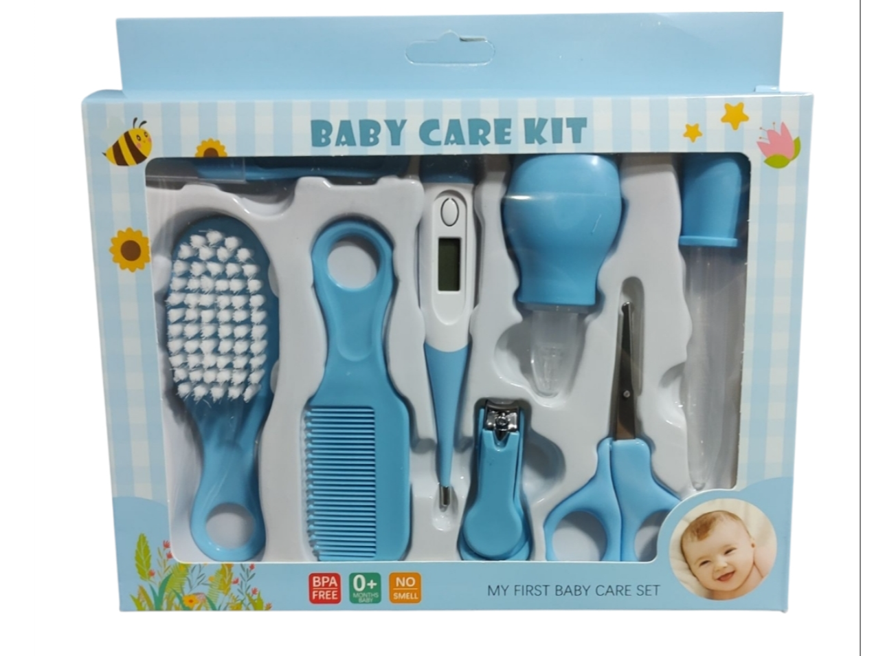 set cuidado  bebe x 8 pcs