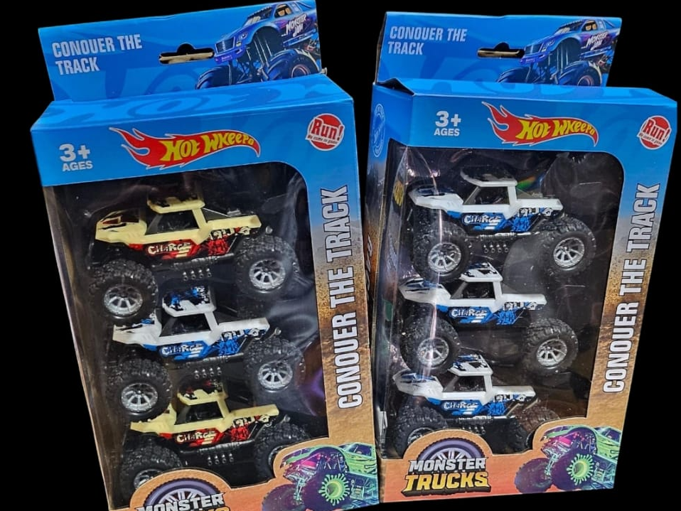 Auto monster trucks x3