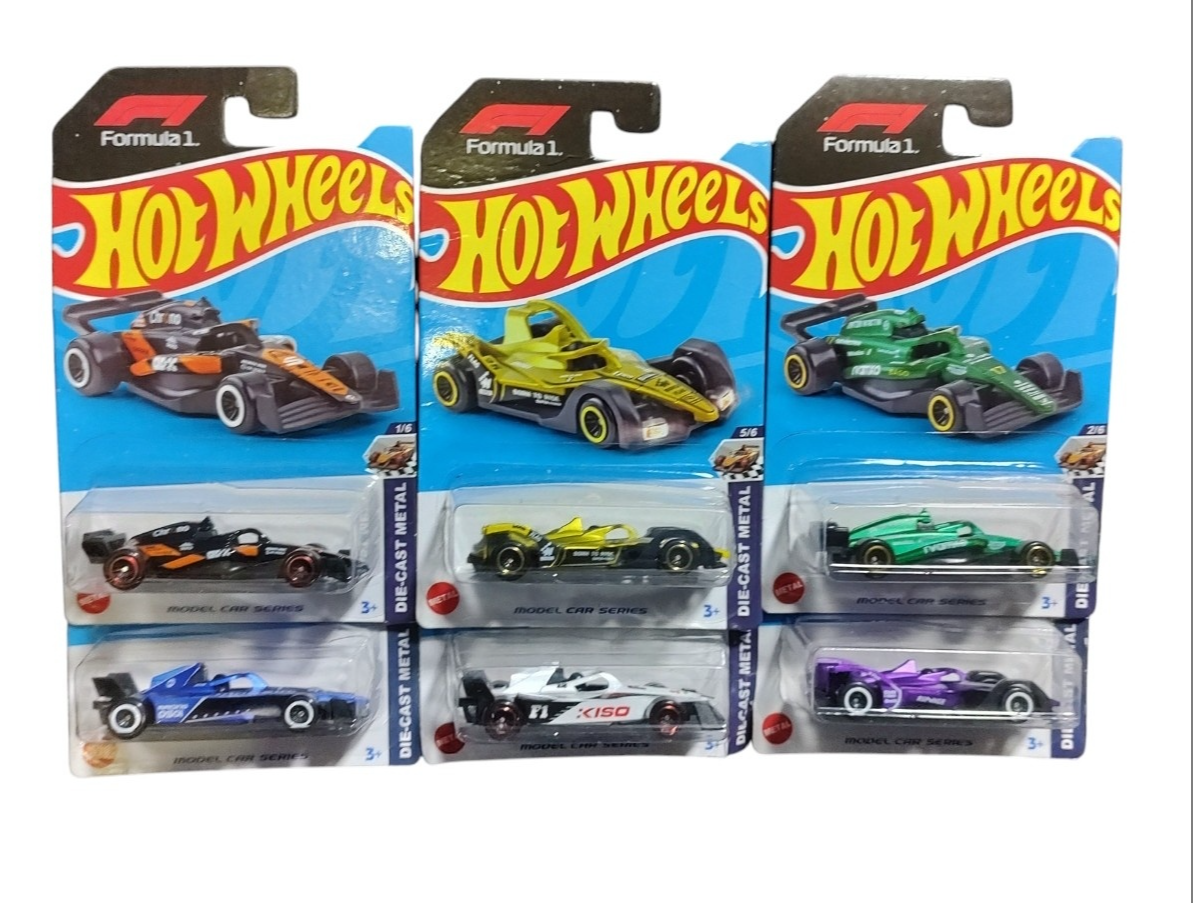 Autos hot wheels formula 1 cada uno