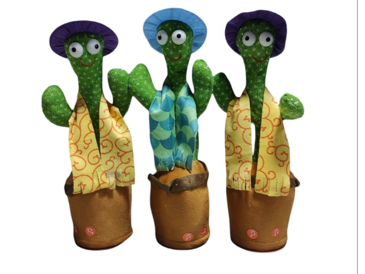Cactus bailarín c/accesorios