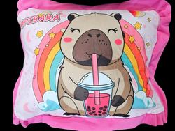 Almohada infantil capibara