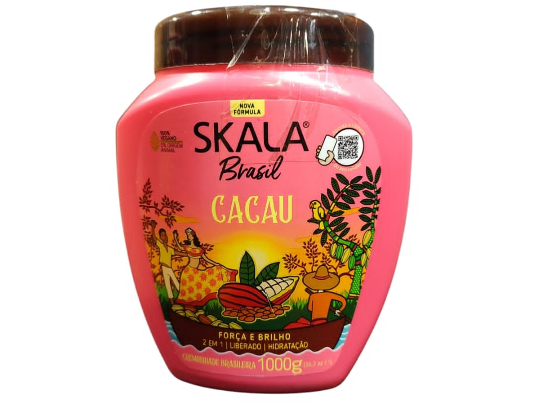 Crema skala cacao 2en1 (fuerza y brillo)(hidratacion)