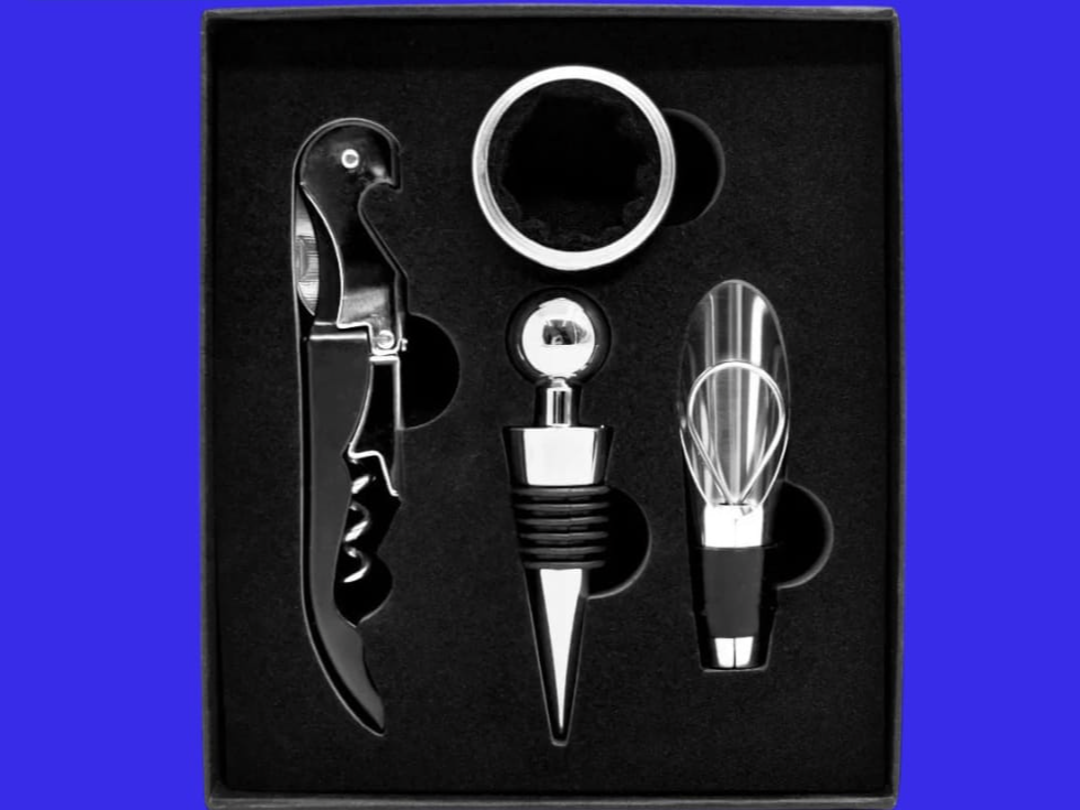 Set abridor de vinos 4pcs