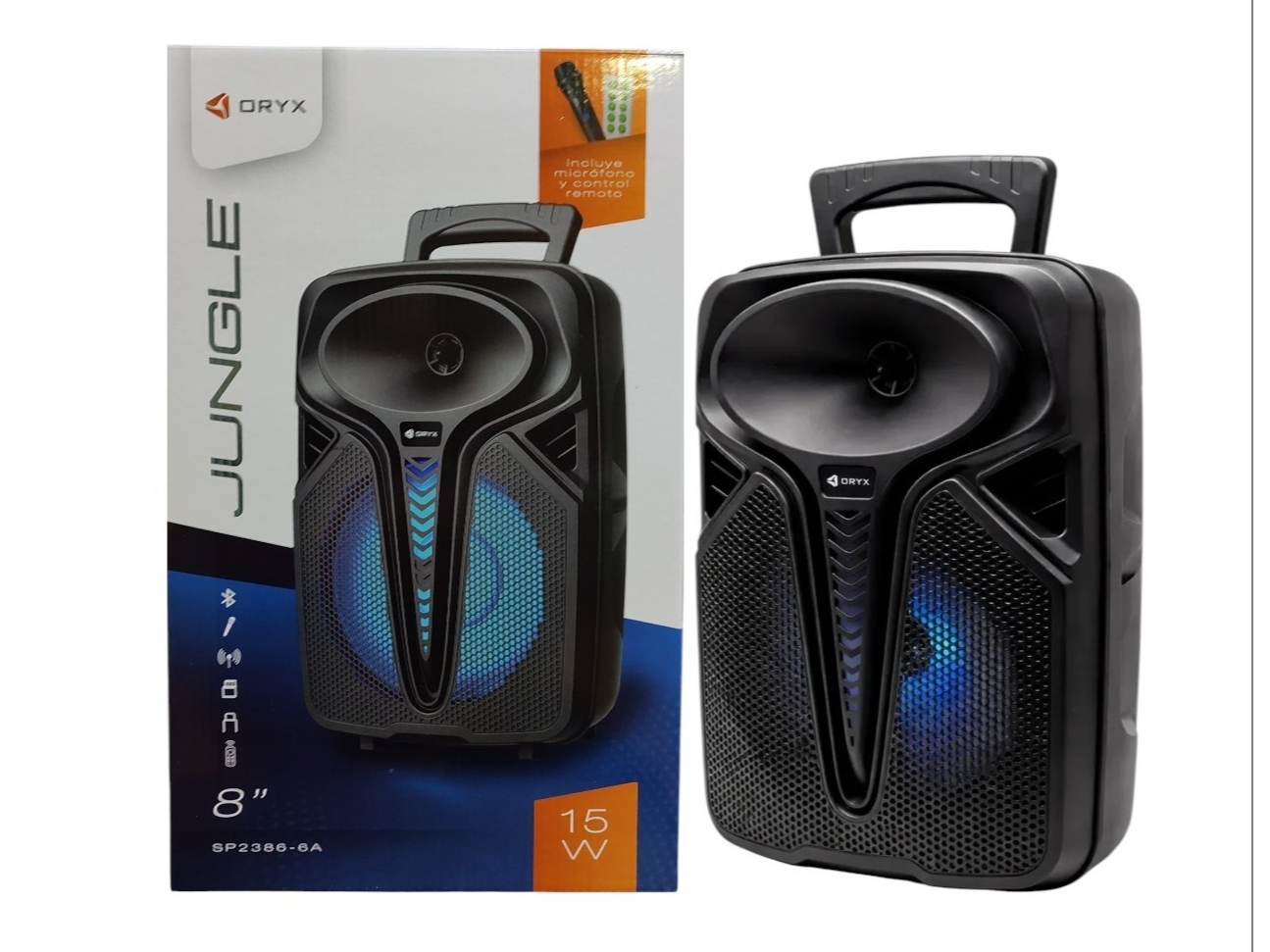 Parlante 8" bluetooth (oryx jungle)